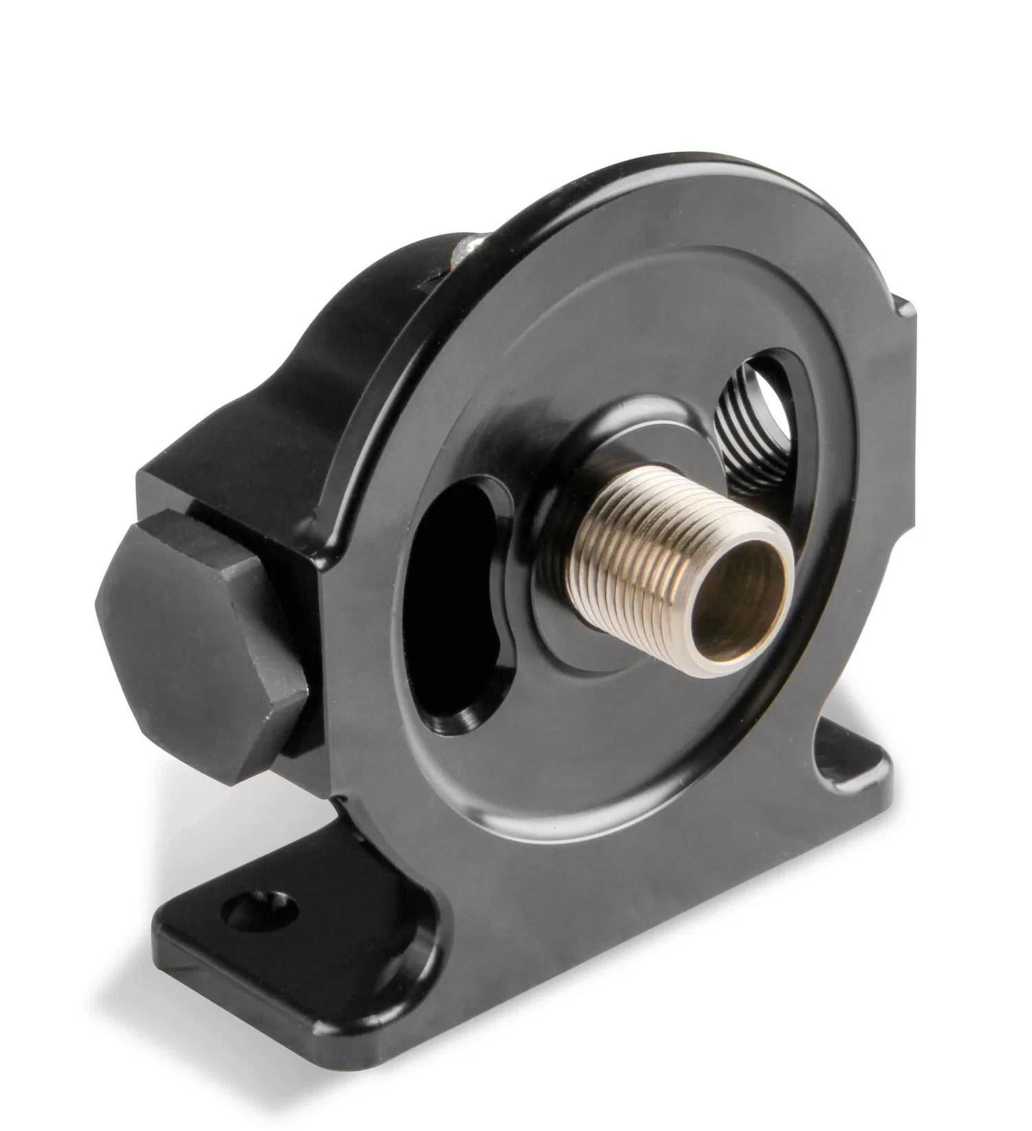 Earl's Billet Remote Oil Filter Mount - 2188ERL
